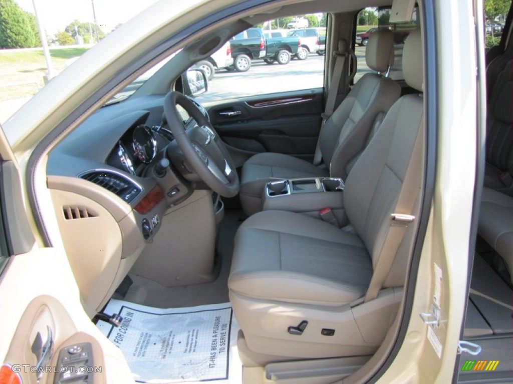 Dark Frost Beige/Medium Frost Beige Interior 2012 Chrysler Town & Country Touring - L Photo #53926132
