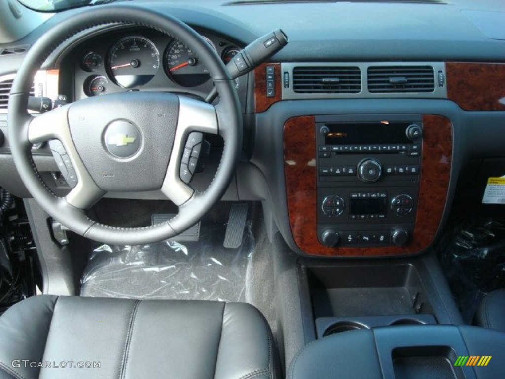 2011 Silverado 1500 LTZ Extended Cab 4x4 - Black / Ebony photo #4