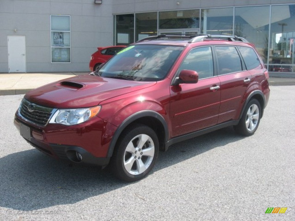 Camellia Red Pearl 2009 Subaru Forester 2.5 XT Limited Exterior Photo #53926639