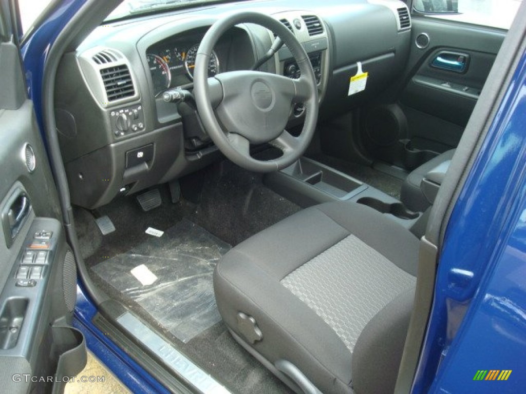 2012 Chevrolet Colorado LT Crew Cab Ebony Dashboard Photo #53928328