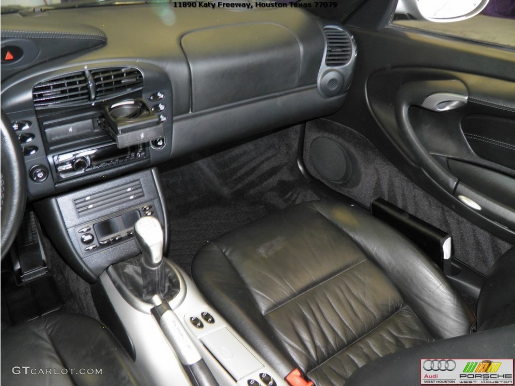 2001 911 Carrera 4 Cabriolet - Seal Grey Metallic / Black photo #9