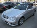 2009 Iridium Silver Metallic Mercedes-Benz CLK 350 Cabriolet  photo #22