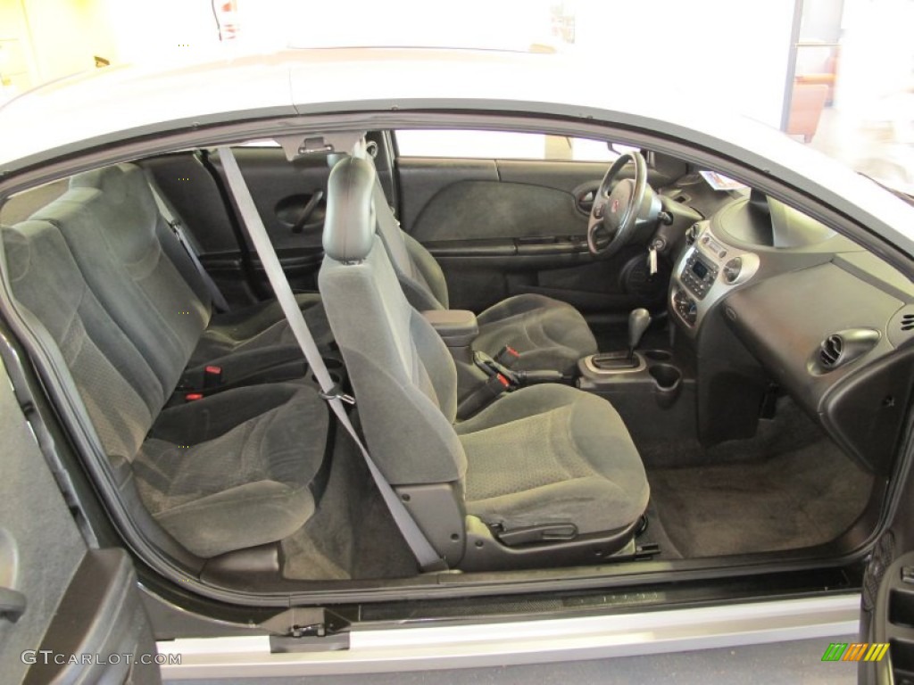 Black Interior 2004 Saturn ION 3 Quad Coupe Photo #53930530