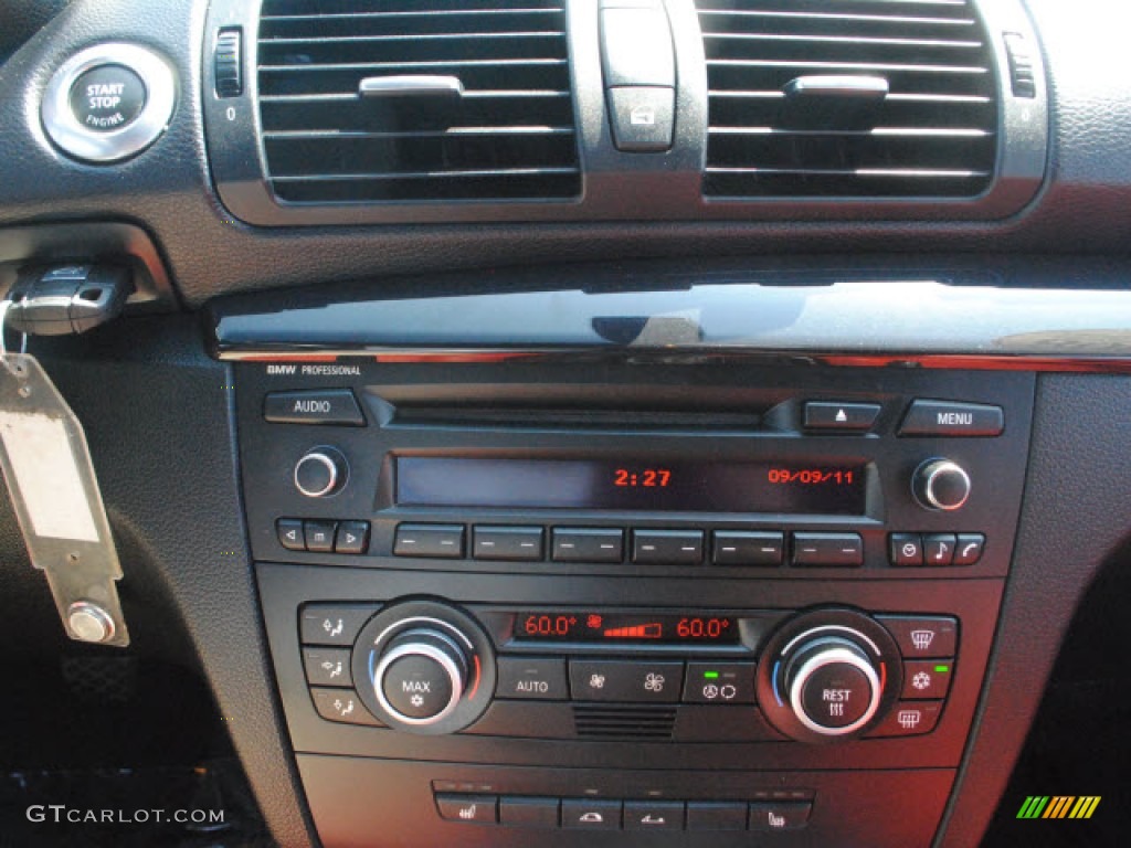 2008 1 Series 135i Convertible - Jet Black / Coral Red photo #22