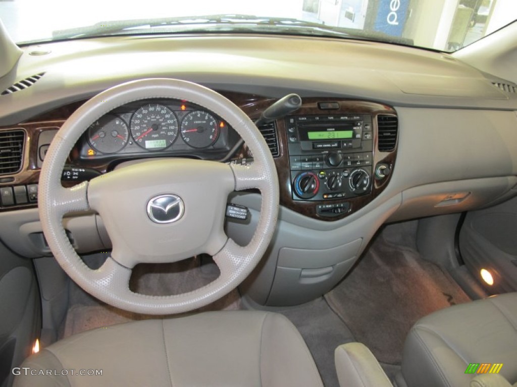 2001 Mazda MPV ES Gray Dashboard Photo #53931361