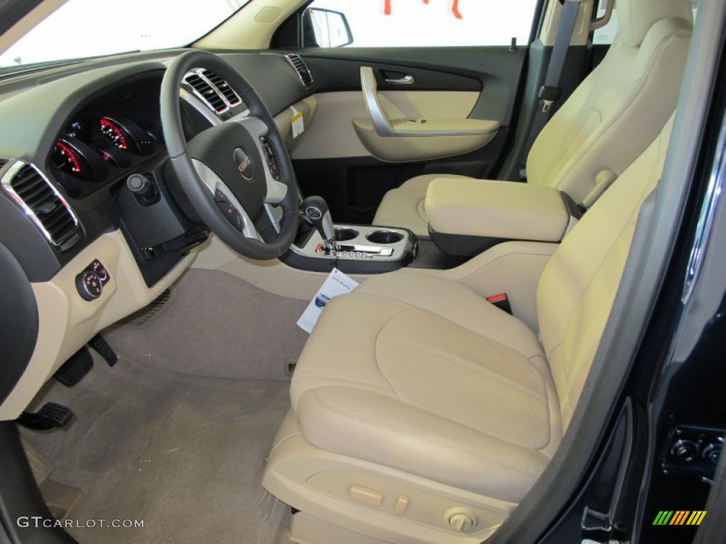 Cashmere Interior 2012 GMC Acadia SLT Photo #53932033