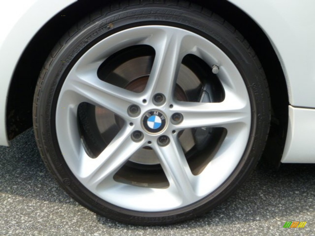 2008 1 Series 135i Coupe - Alpine White / Coral Red photo #27