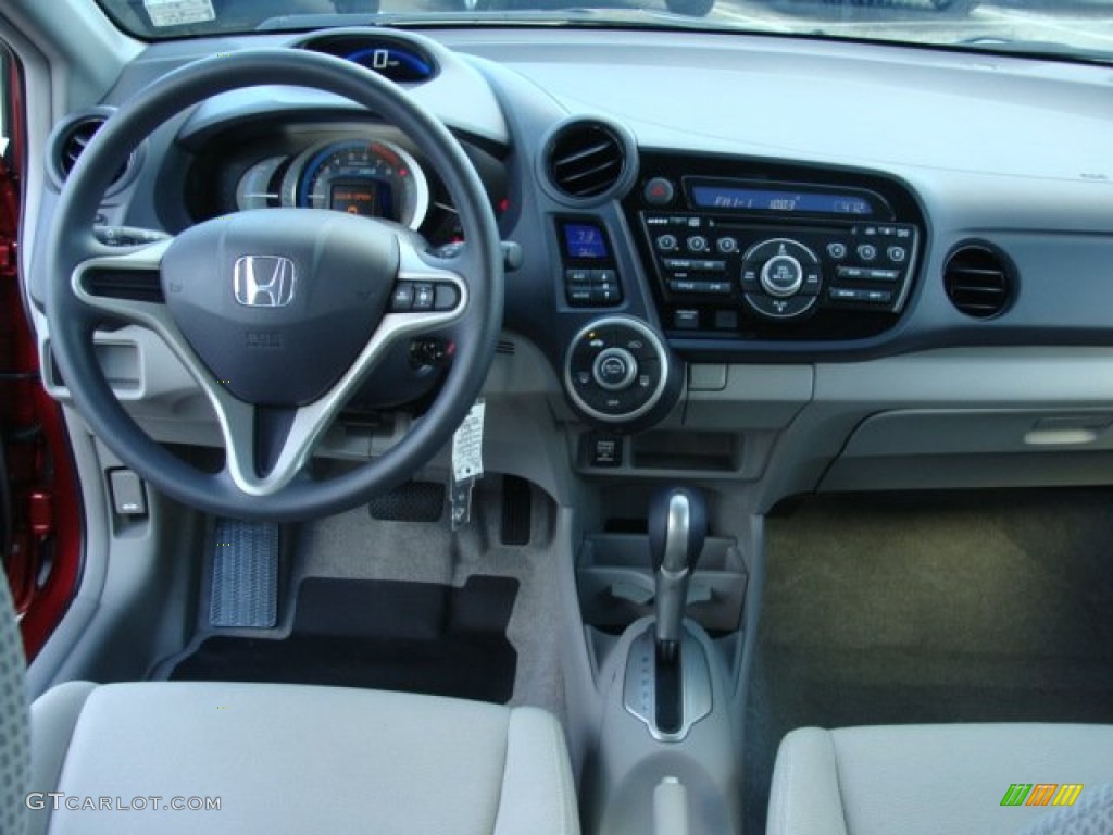 2010 Honda Insight Hybrid LX Gray Dashboard Photo #53933113
