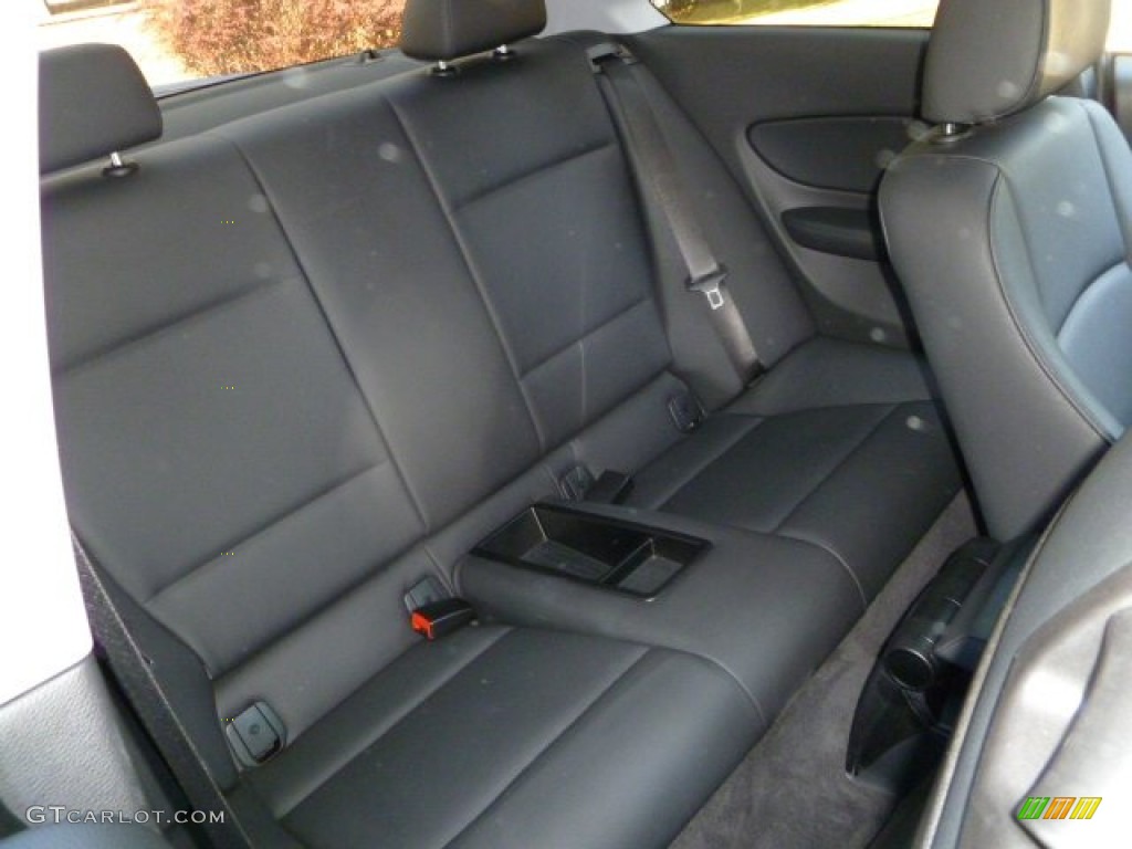 2010 1 Series 135i Coupe - Space Gray Metallic / Black photo #9