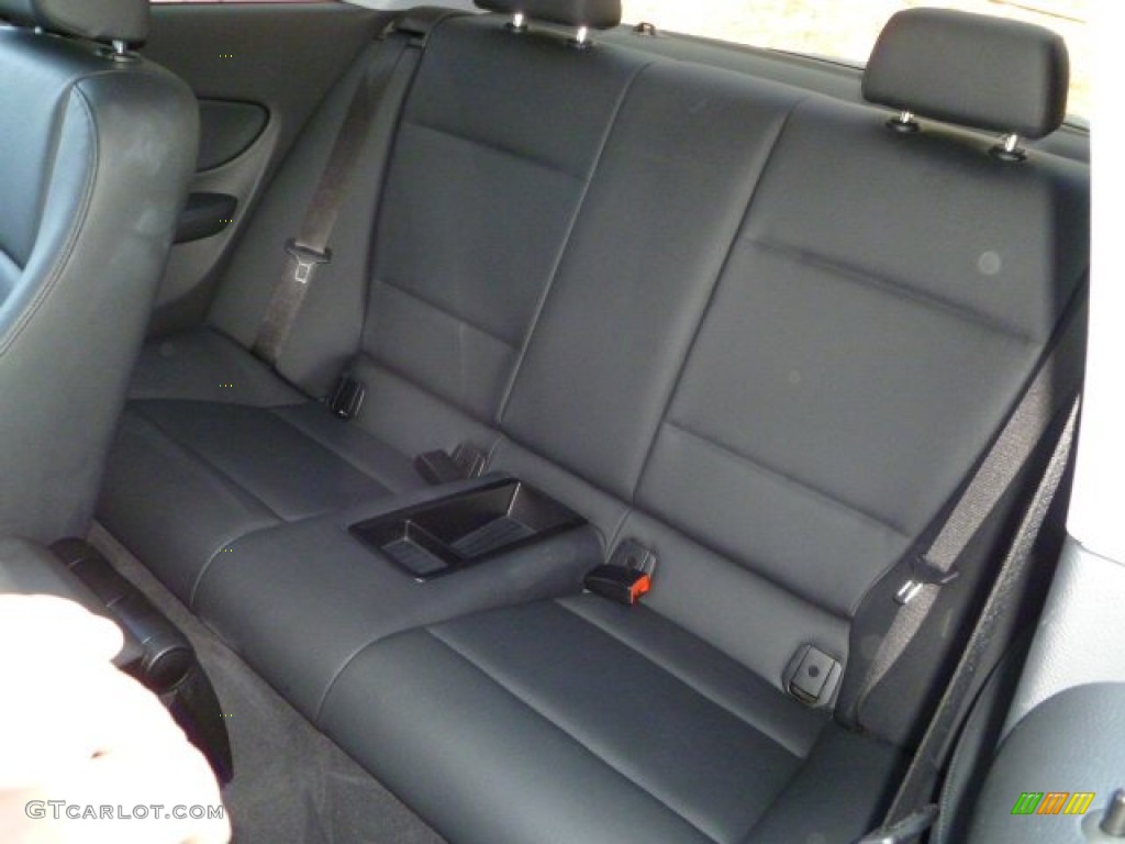 Black Interior 2010 BMW 1 Series 135i Coupe Photo #53933377
