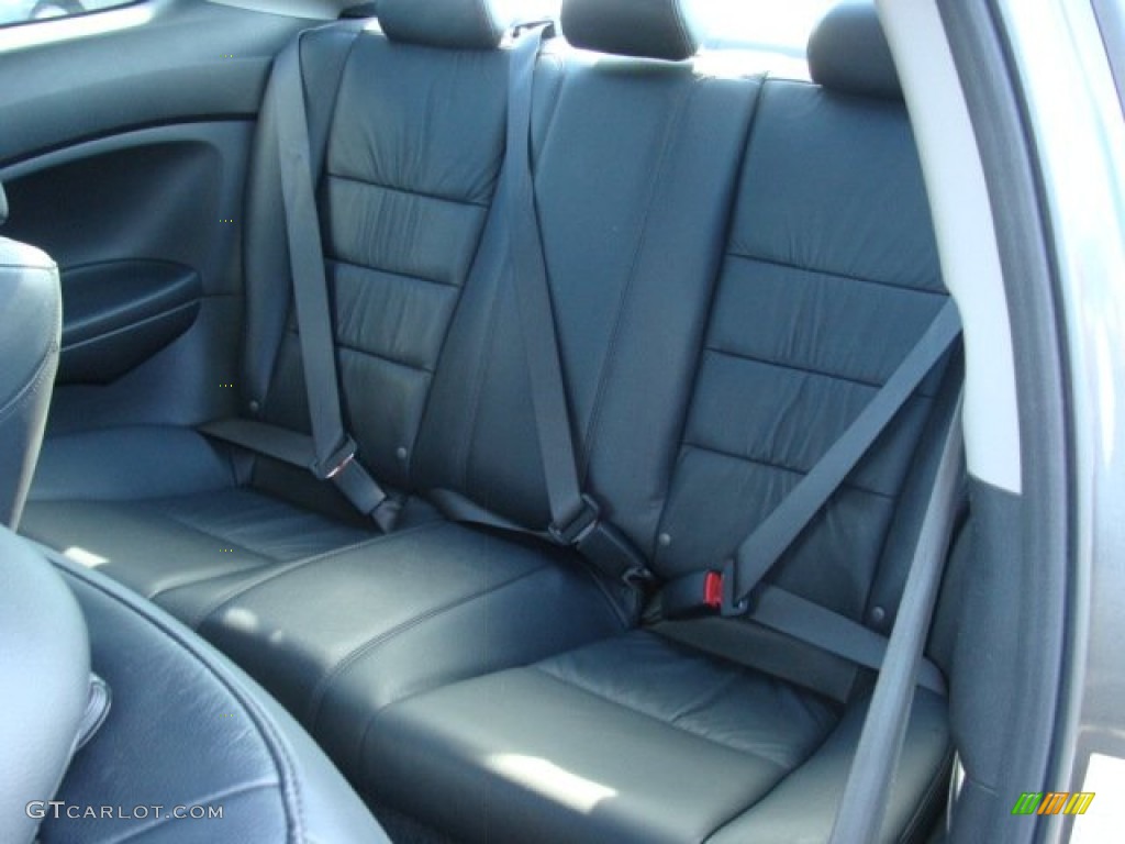 Black Interior 2009 Honda Accord EX-L V6 Coupe Photo #53933416