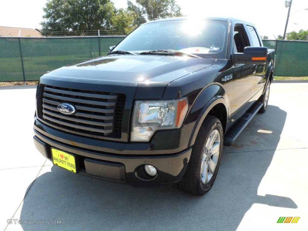 2010 F150 FX2 SuperCrew - Tuxedo Black / Black photo #7