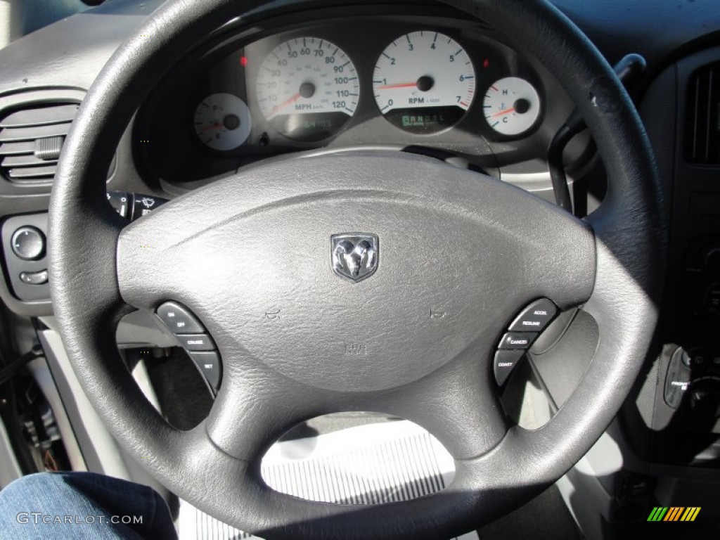 2007 Grand Caravan SE - Bright Silver Metallic / Medium Slate Gray photo #37