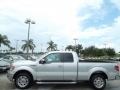 Ingot Silver Metallic - F150 Lariat SuperCab Photo No. 12