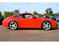 Guards Red 2008 Porsche 911 Carrera 4S Coupe Exterior