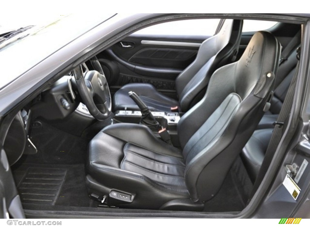 Black Interior 2006 Maserati GranSport Coupe Photo #53937877