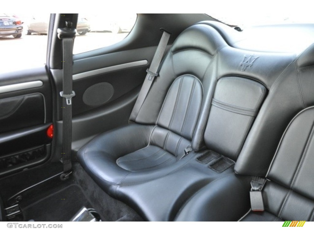 Black Interior 2006 Maserati GranSport Coupe Photo #53937955