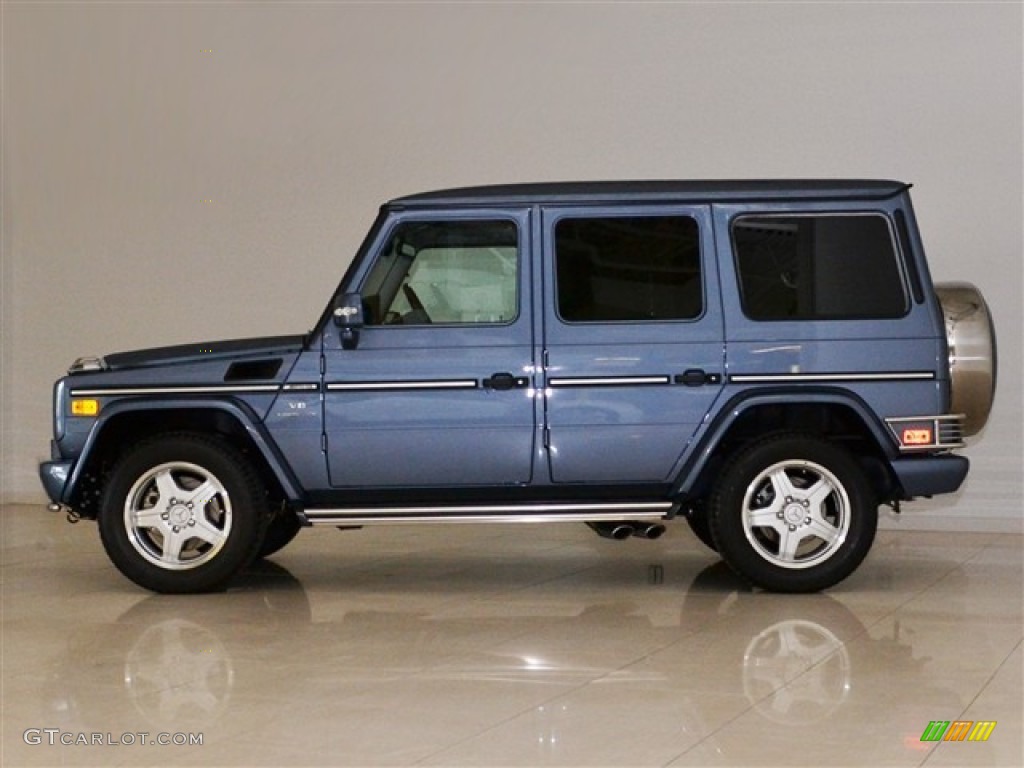 Platinum Blue Metallic 2005 Mercedes-Benz G 55 AMG Exterior Photo #53938066