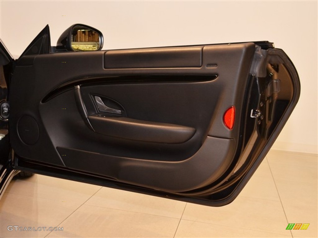 2009 Maserati GranTurismo S Nero Door Panel Photo #53938651