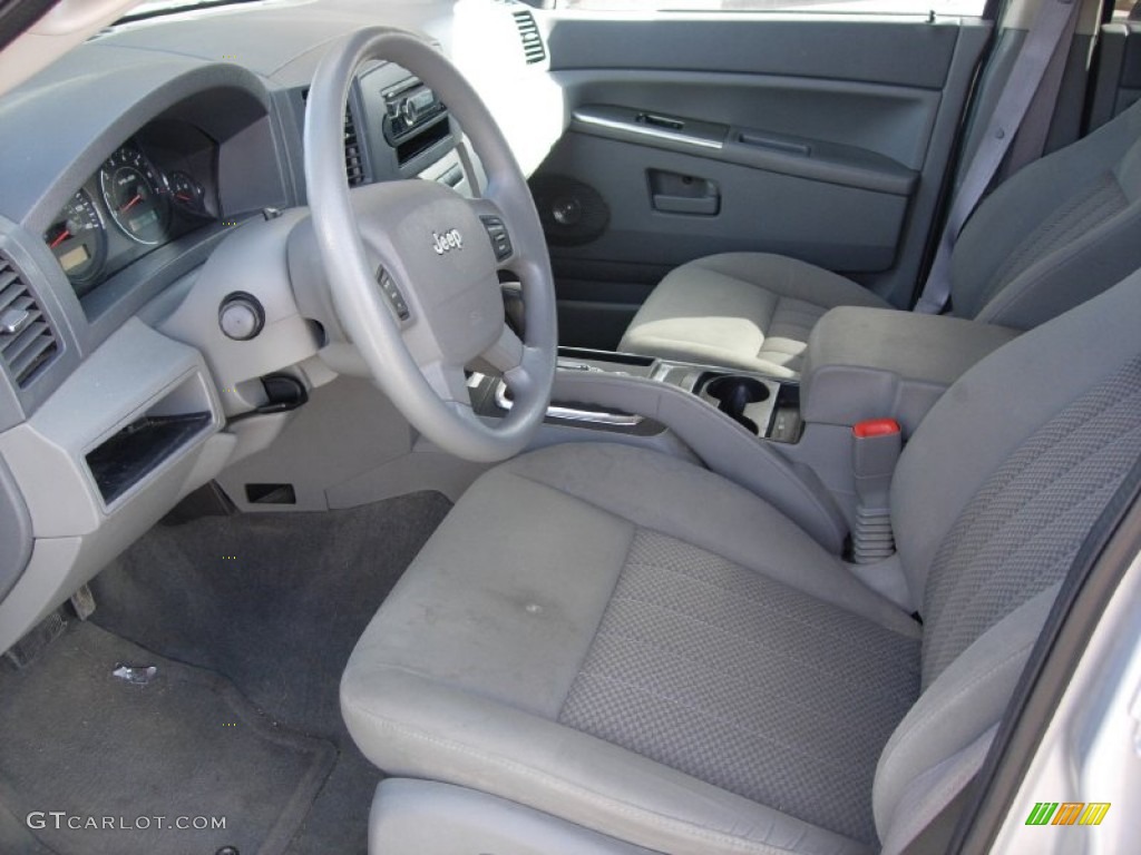 Medium Slate Gray Interior 2006 Jeep Grand Cherokee Laredo 4x4 Photo #53939380