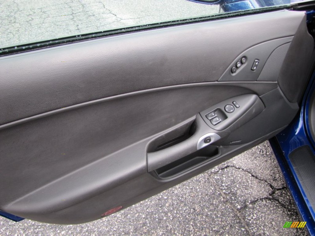 2007 Chevrolet Corvette Coupe Ebony Door Panel Photo #53939908