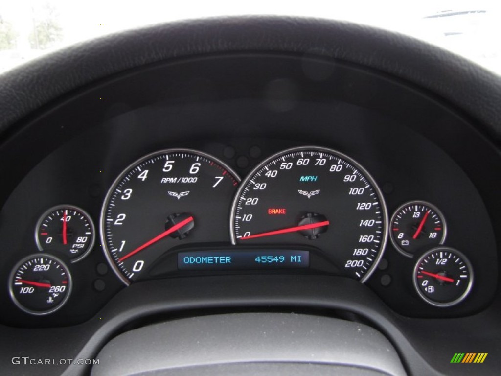 2007 Chevrolet Corvette Coupe Gauges Photo #53939926
