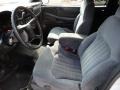 Medium Gray 2000 Chevrolet S10 LS Extended Cab Interior Color