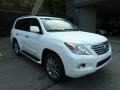 Starfire White Pearl 2011 Lexus LX 570 Exterior