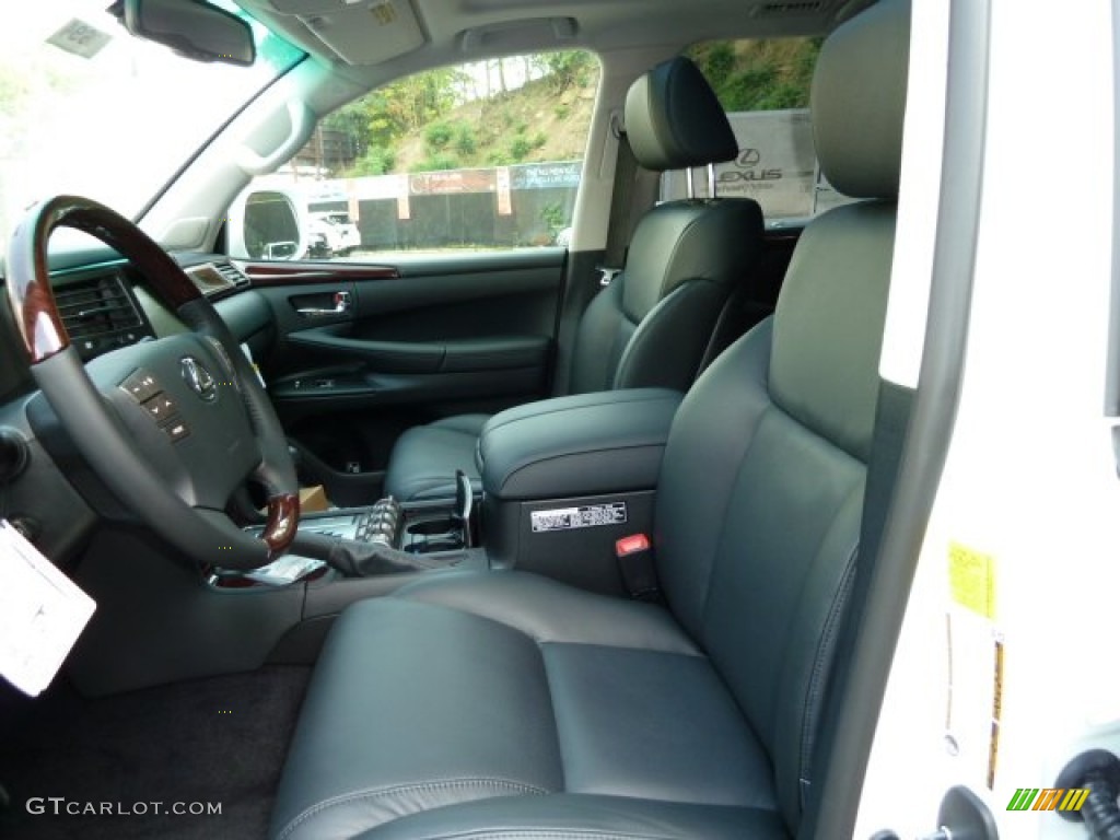 Black Interior 2011 Lexus LX 570 Photo #53940892