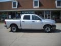 2010 Bright Silver Metallic Dodge Ram 1500 ST Quad Cab 4x4  photo #2