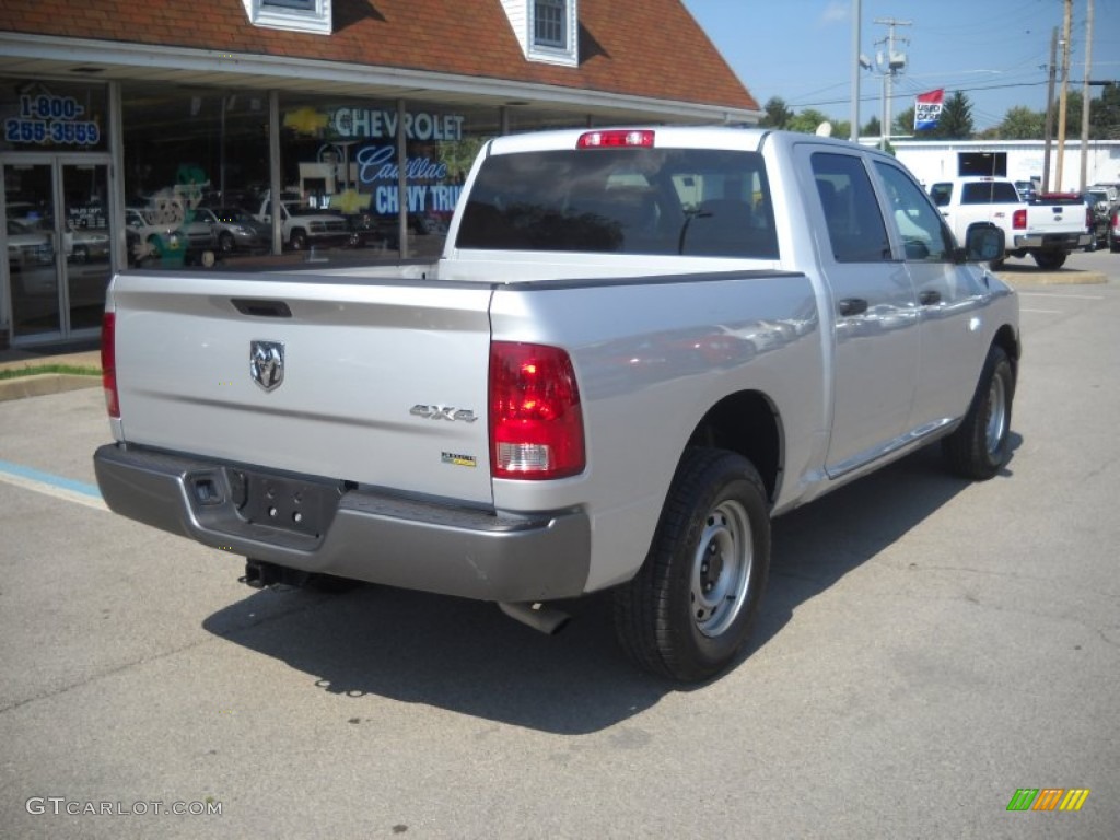Bright Silver Metallic 2010 Dodge Ram 1500 ST Quad Cab 4x4 Exterior Photo #53941856