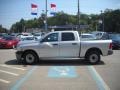 2010 Bright Silver Metallic Dodge Ram 1500 ST Quad Cab 4x4  photo #6