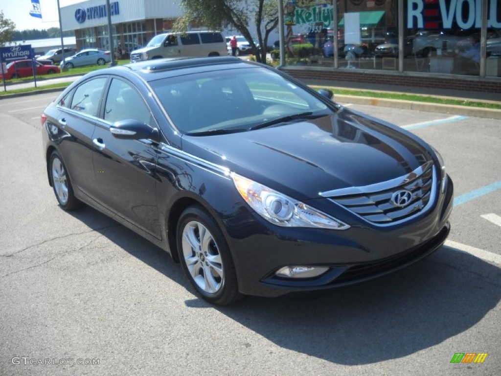 Pacific Blue Pearl Hyundai Sonata