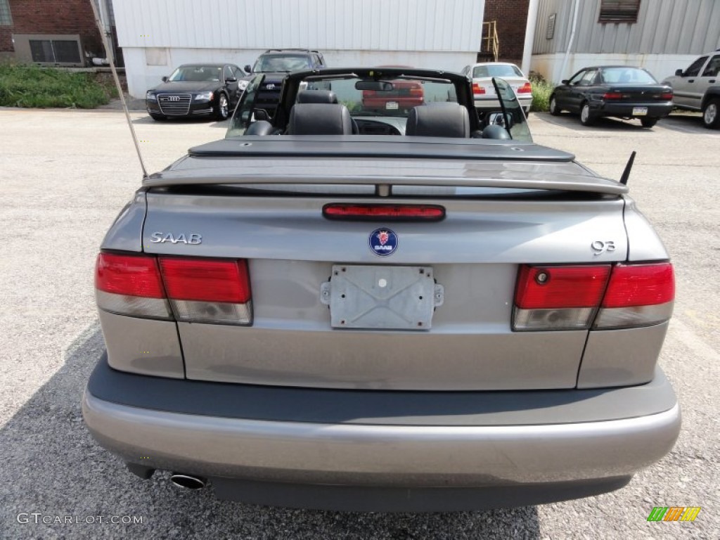 2003 9-3 SE Convertible - Steel Grey Metallic / Charcoal Grey photo #9