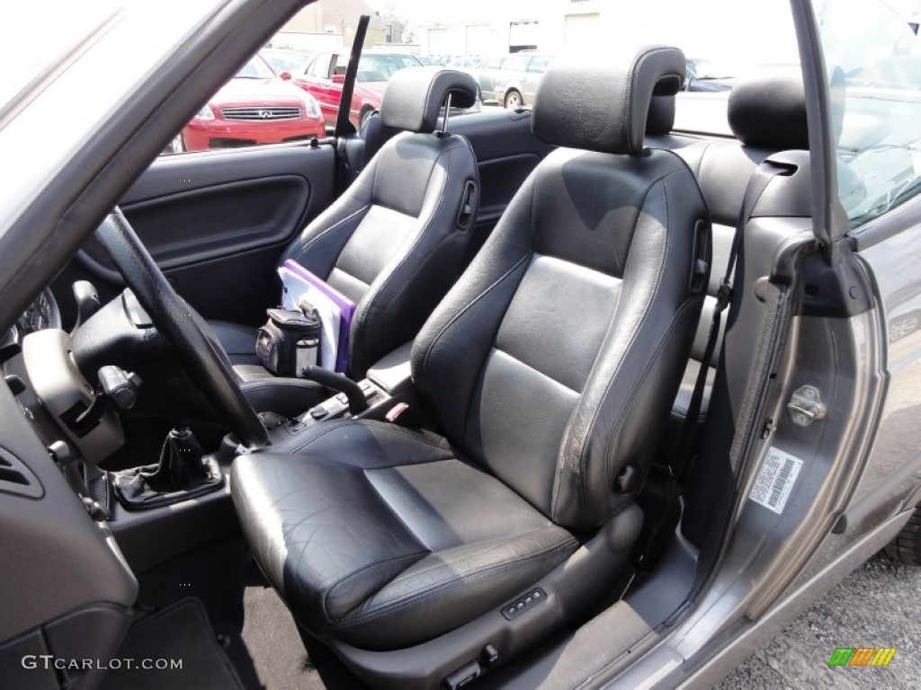 Charcoal Grey Interior 2003 Saab 9-3 SE Convertible Photo #53942288