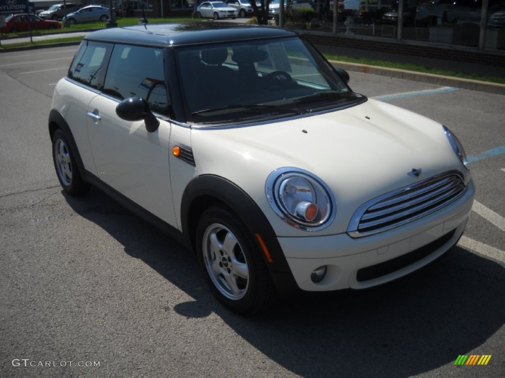 2007 Cooper Hardtop - Pepper White / Carbon Black/Carbon Black photo #1
