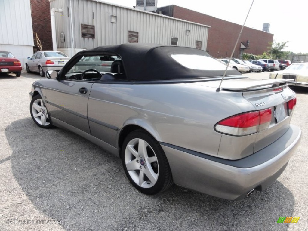 2003 9-3 SE Convertible - Steel Grey Metallic / Charcoal Grey photo #47