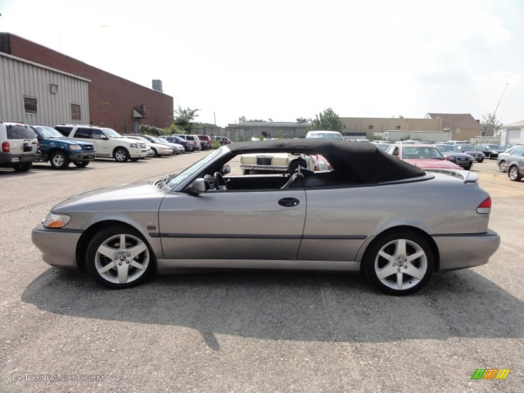 2003 9-3 SE Convertible - Steel Grey Metallic / Charcoal Grey photo #48