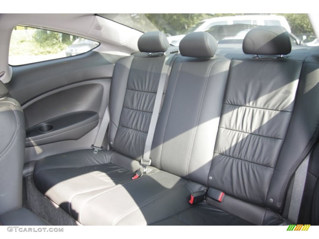 Black Interior 2011 Honda Accord EX-L V6 Coupe Photo #53942660