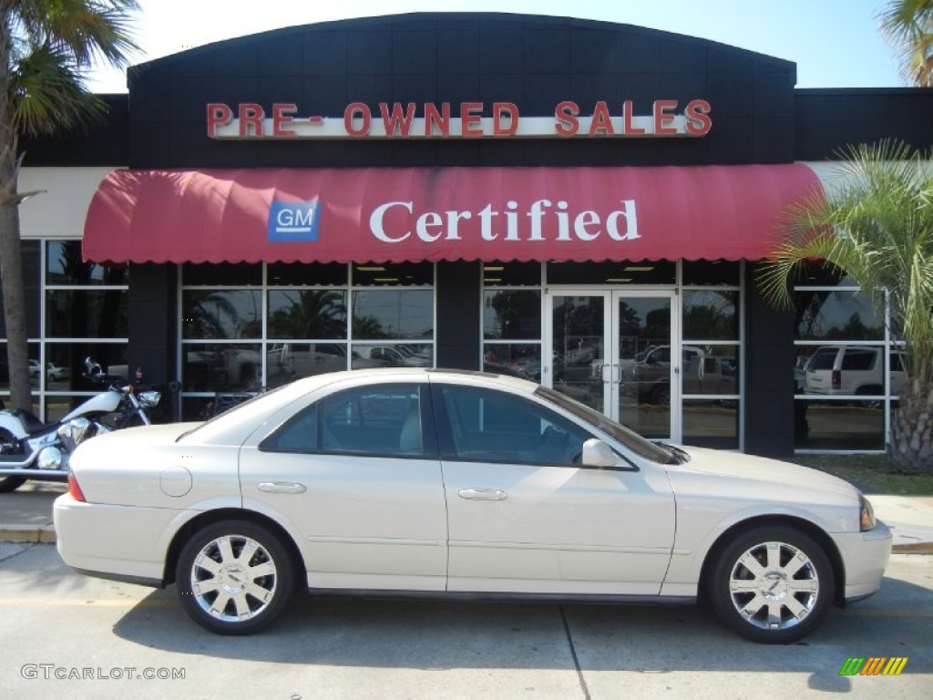 Ivory Parchment Metallic Lincoln LS