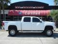 2008 Summit White GMC Sierra 1500 SLT Crew Cab 4x4  photo #1