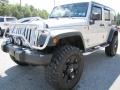 Bright Silver Metallic 2010 Jeep Wrangler Unlimited Sport 4x4 Exterior