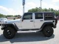 Bright Silver Metallic 2010 Jeep Wrangler Unlimited Sport 4x4 Exterior