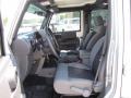 Dark Slate Gray/Medium Slate Gray 2010 Jeep Wrangler Unlimited Sport 4x4 Interior Color