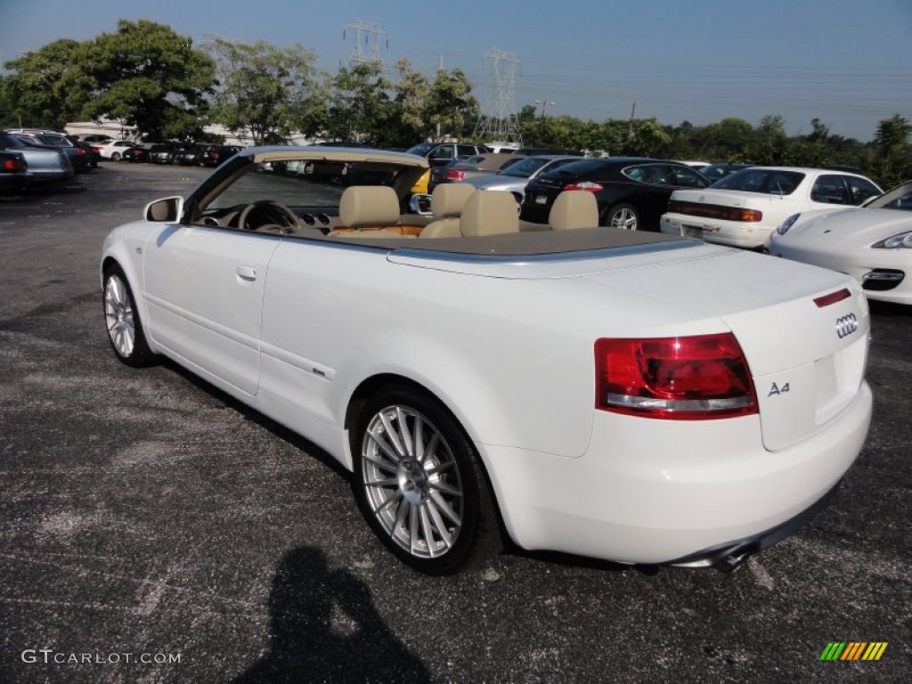 Ibis White 2009 Audi A4 3.2 quattro Cabriolet Exterior Photo #53945342