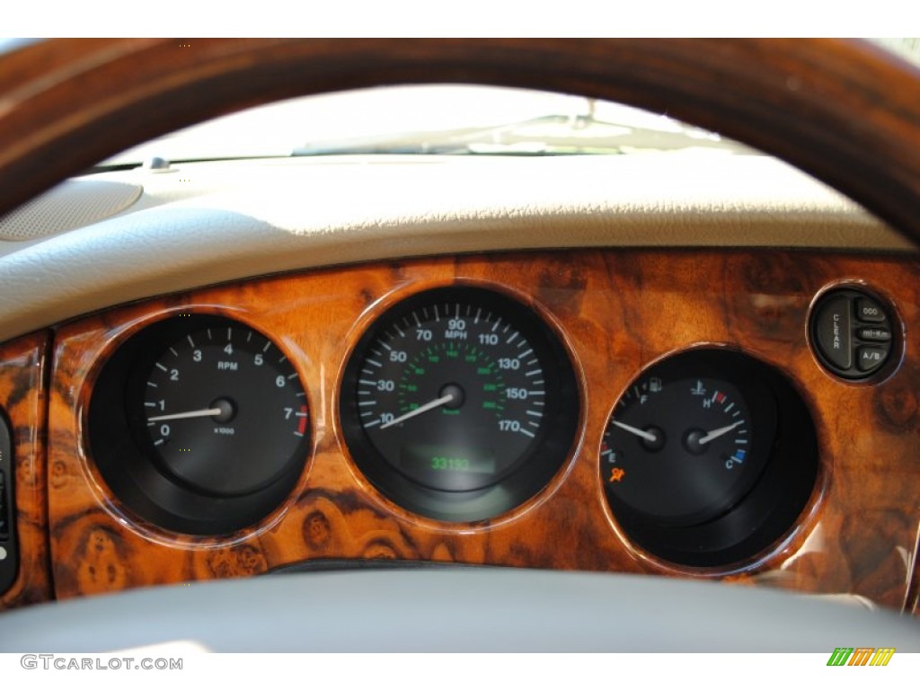 2002 Jaguar XK XK8 Convertible Gauges Photo #53945438