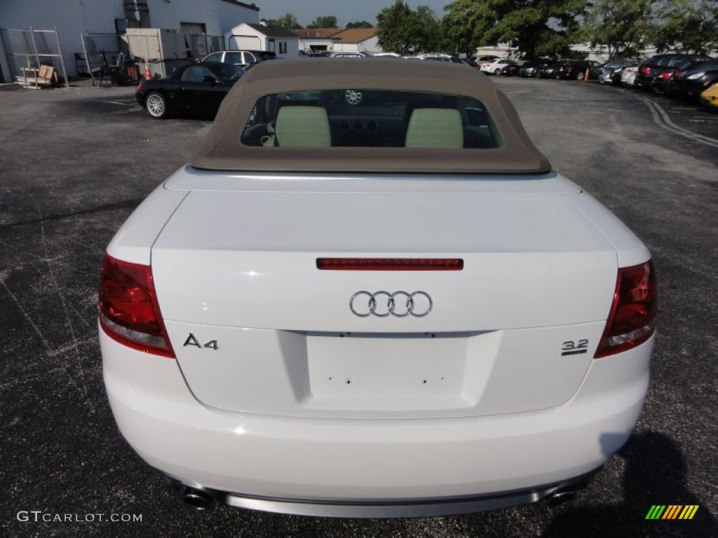 Ibis White 2009 Audi A4 3.2 quattro Cabriolet Exterior Photo #53945606