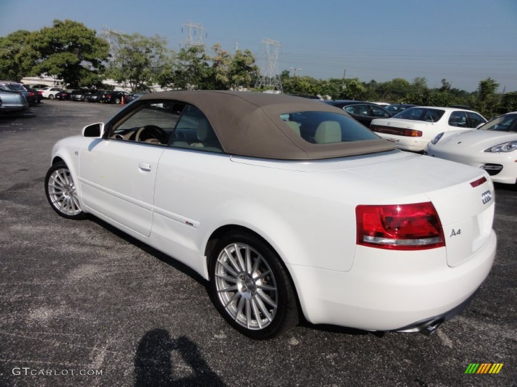 Ibis White 2009 Audi A4 3.2 quattro Cabriolet Exterior Photo #53945618