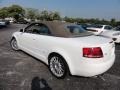 Ibis White 2009 Audi A4 3.2 quattro Cabriolet Exterior