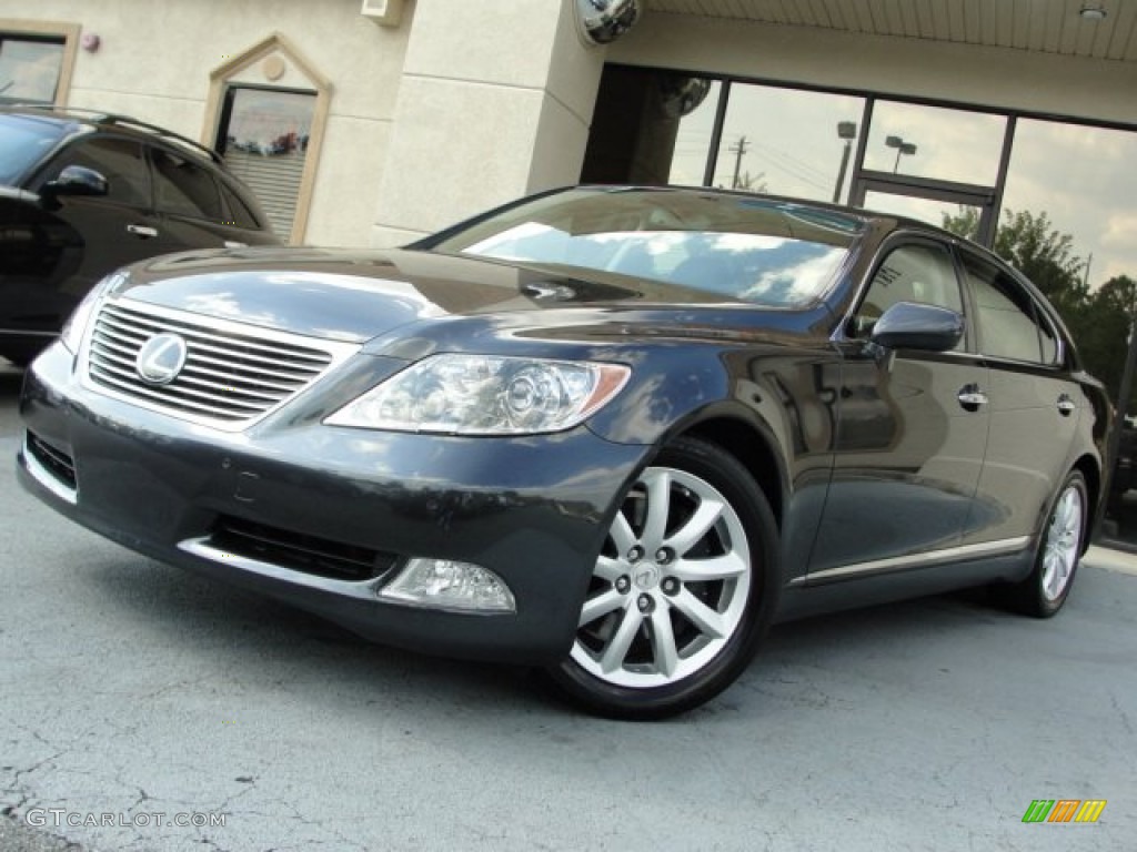 Smokey Granite Gray Mica 2008 Lexus LS 460 L Exterior Photo #53945906